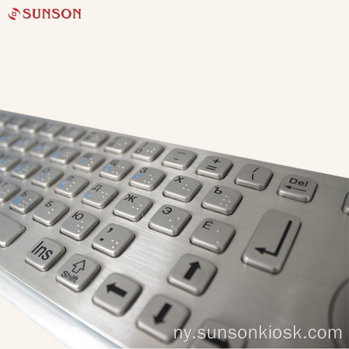 Vandal Metal Keyboard ndi Touch Pad